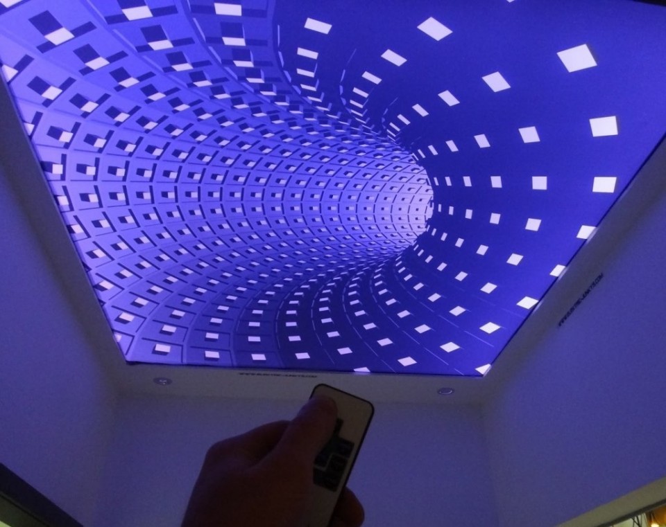 Заказать 3d натяжные потолки в г. Вычегодский